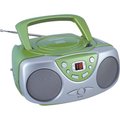 Sylvania Sylvania Cursrcd243Mgr Sylvania Portable Cd Radio Boom Box (Green) RA25496